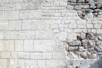 Texture old brick wall