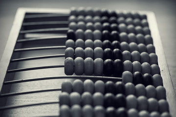 vintage abacus for counting