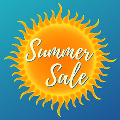 Summer sale banner