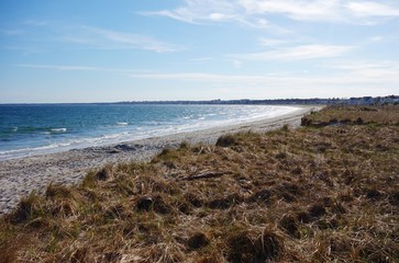 The New England Atlantic coast around Portland, Maine