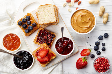 Peanut butter sandwiches
