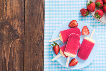 homemeade summer popsicles