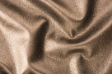 wrinkled brown leather background
