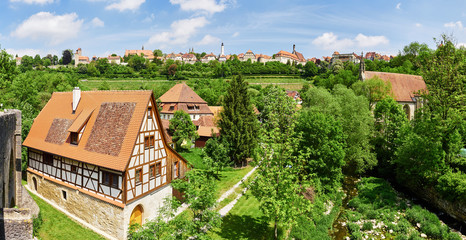 Panorama Rothenburg ob der Tauber