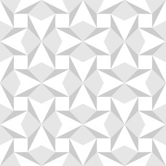 Monochrome geometric seamless pattern. Black and white background. Vector illustration