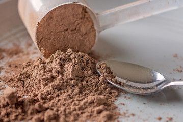 Chocolate meal replacement shake powder