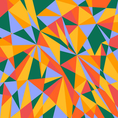 multicolor abstract shapes background
