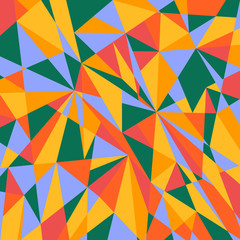 multicolor abstract shapes background
