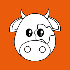 Animal design. cartoon icon. Colorful illustration