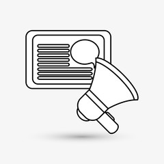 Digital Marketing design. Internet concept. Strategy icon