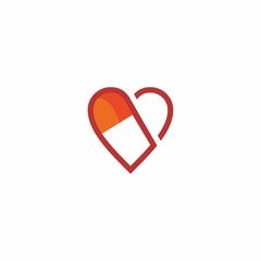 Hearts Love Logo Icon