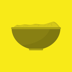 Kitchen design. Supplies icon. White background, vector illustration