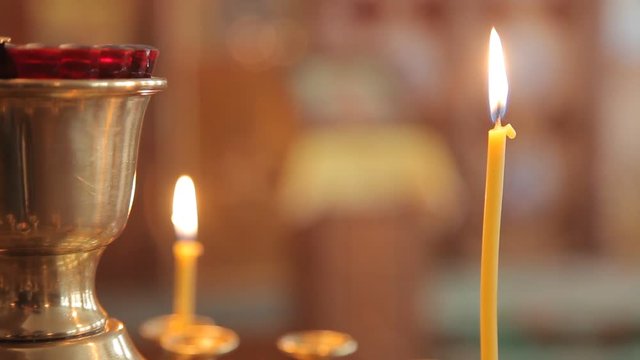 Christening Russian orthodox Church