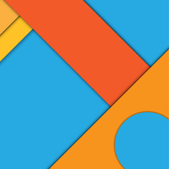 Abstract modern shape material design. Material Design Background or wallpaper . Vector illustration