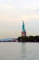 Obraz premium The Statue of Liberty in New York City