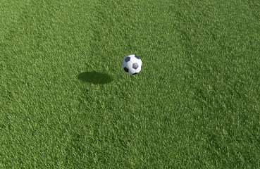 Obraz premium Soccer, Football field background 