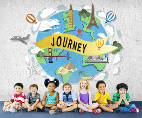Journey Exploration Tour Travel Trek Vacation Concept