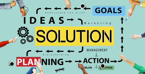 Solution Problem Solving Ideas Strategy Concept