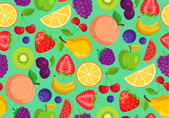 Vegetables and fruits.