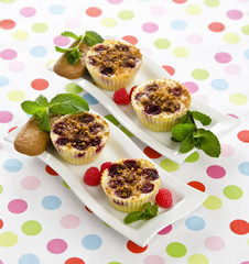 small dessert Clafoutis