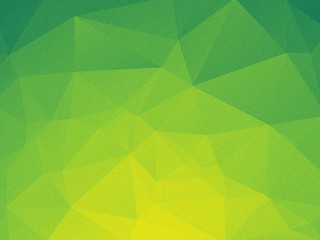Fototapeta na wymiar abstract triangular yellow green bio background