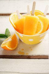 orange ice pops .
