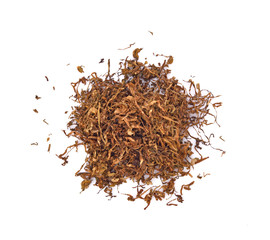 tobacco isolated on a white background