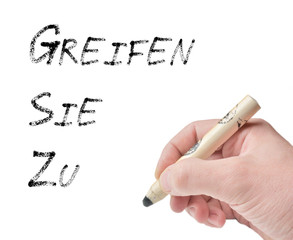Greifen sie zu 
