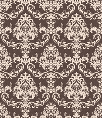 Seamless pattern with Victorian motives.