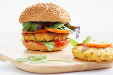 vegetarian burger