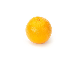 Orange fruit isolated on white