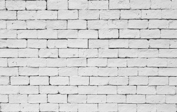 White stone blick wall texture background.