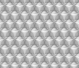 seamless background made of unusual star shapes in shades in grayscales