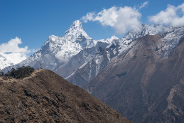 Ama Dablam mountain peak, Everest region