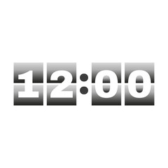 Time icon. Time and watch, timer symbol. UI. Web. Logo. Sign. Flat design. App. Stock