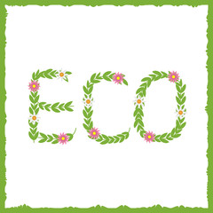 Eco concept illustration