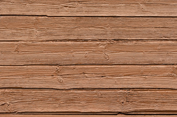 Wooden wall of boards - freshly painted