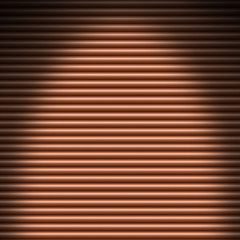 Copper horizontal tubing background 
