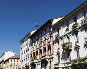 Residential buildings in Milan (Italy)