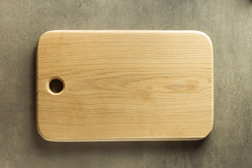 cutting board at table
