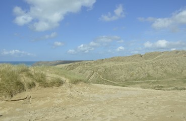 Perran sands beach view