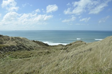 Perran sands beach view