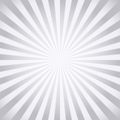 Stylish grey abstract starburst & sunburst background