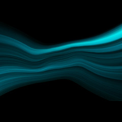 Fototapeta premium Magical background with abstract waves
