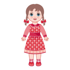 Doll. Children's toy. 