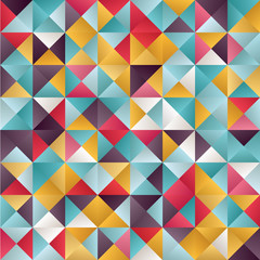 abstract background consisting of triangles