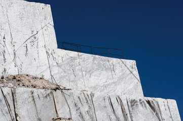 Cava di Marmo Bianco a Carrara, Italia