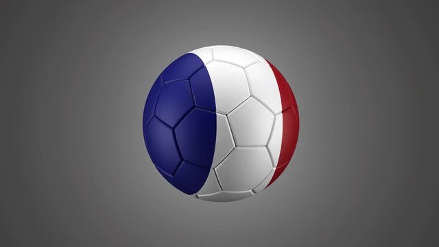 europe cup france - rotating ball with alpha mask