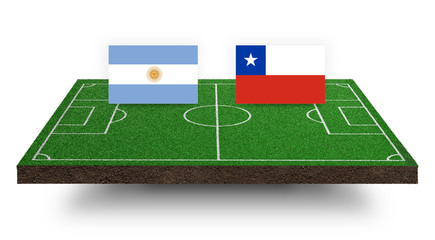 Fußball: Argentinien - Chile