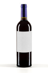 Still Life professionale, Modello di bottiglia di vino con etichetta bianca in differenti formati. Eccellente per post-produzioni digitali